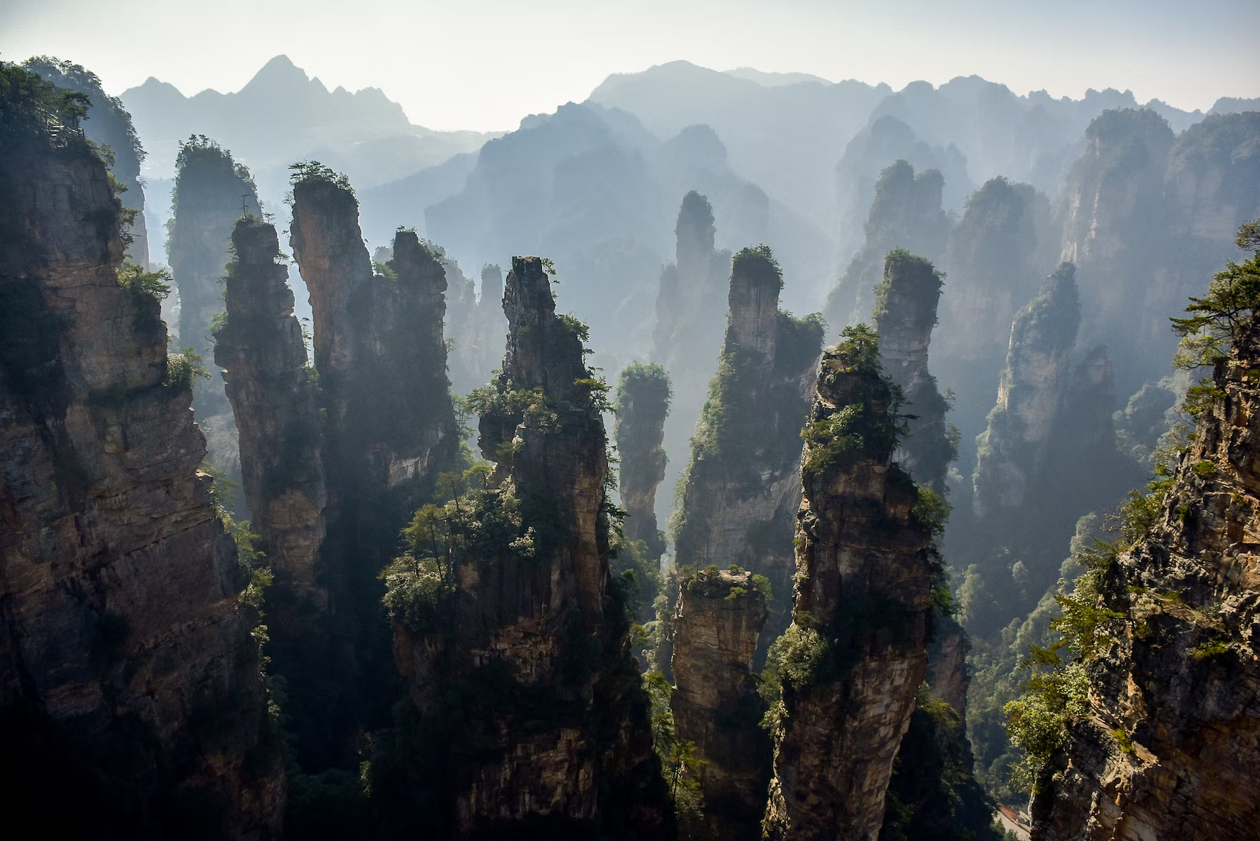 zhangjiajie national park china beautiful places in the world