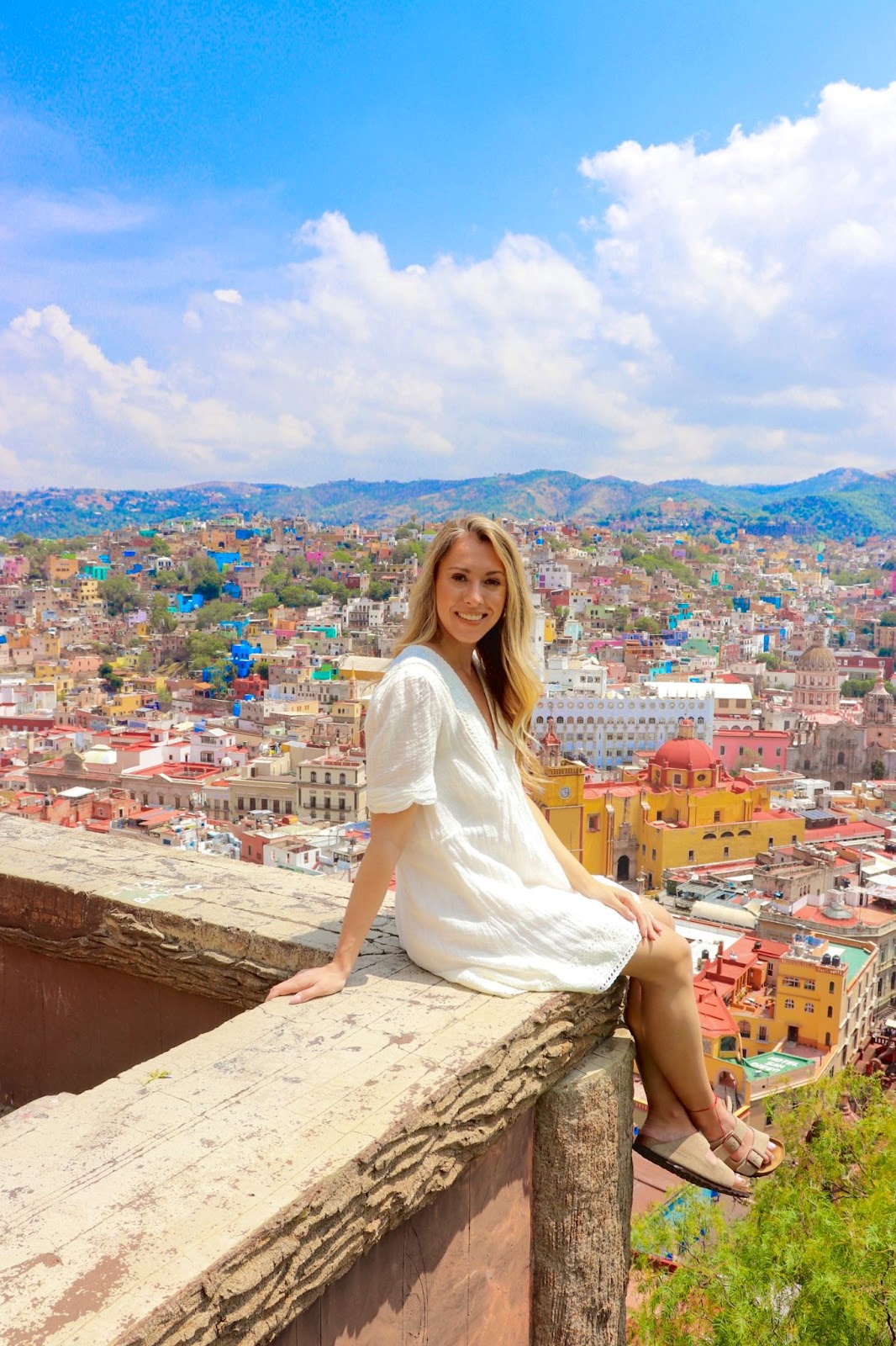 Enjoy the view in Guanajuato, one of the best places for digital nomads in Mexico.
