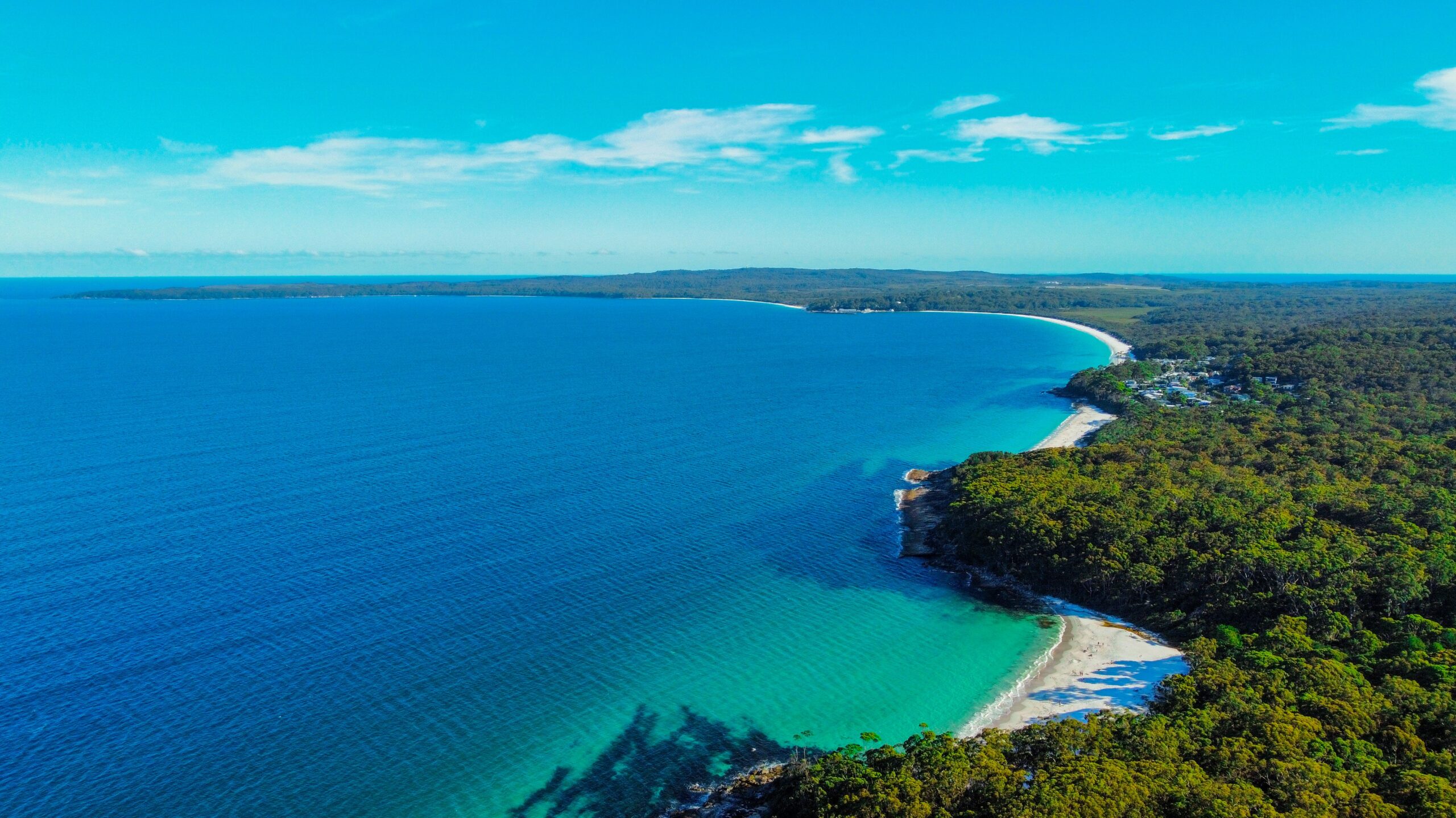 Hyams Beach in Jervis Bay in Australia is perfect for a beach vacation.