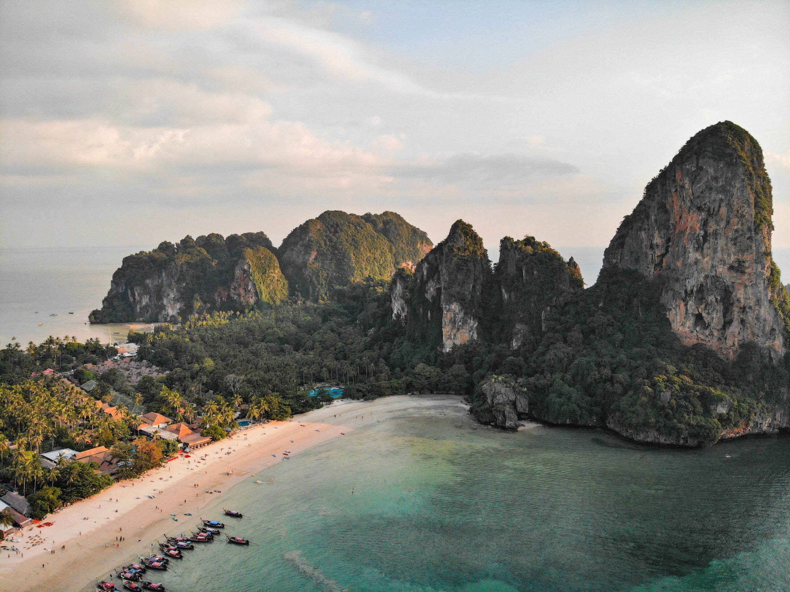 Famous Beaches can be found in Krabi, Thailand