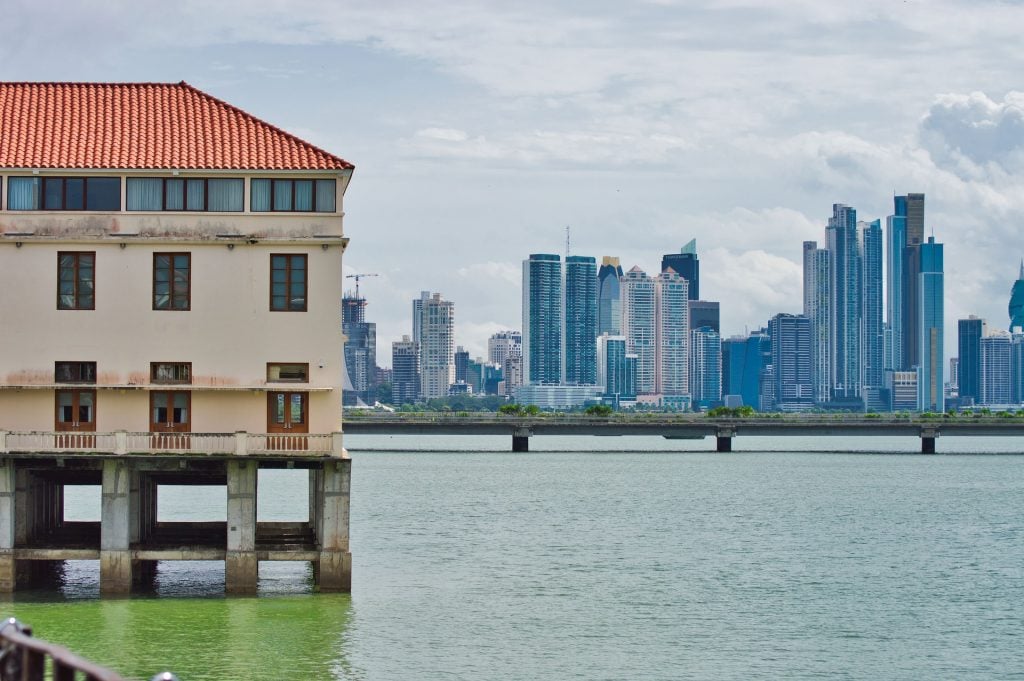 Panama City is a mix between old and new 