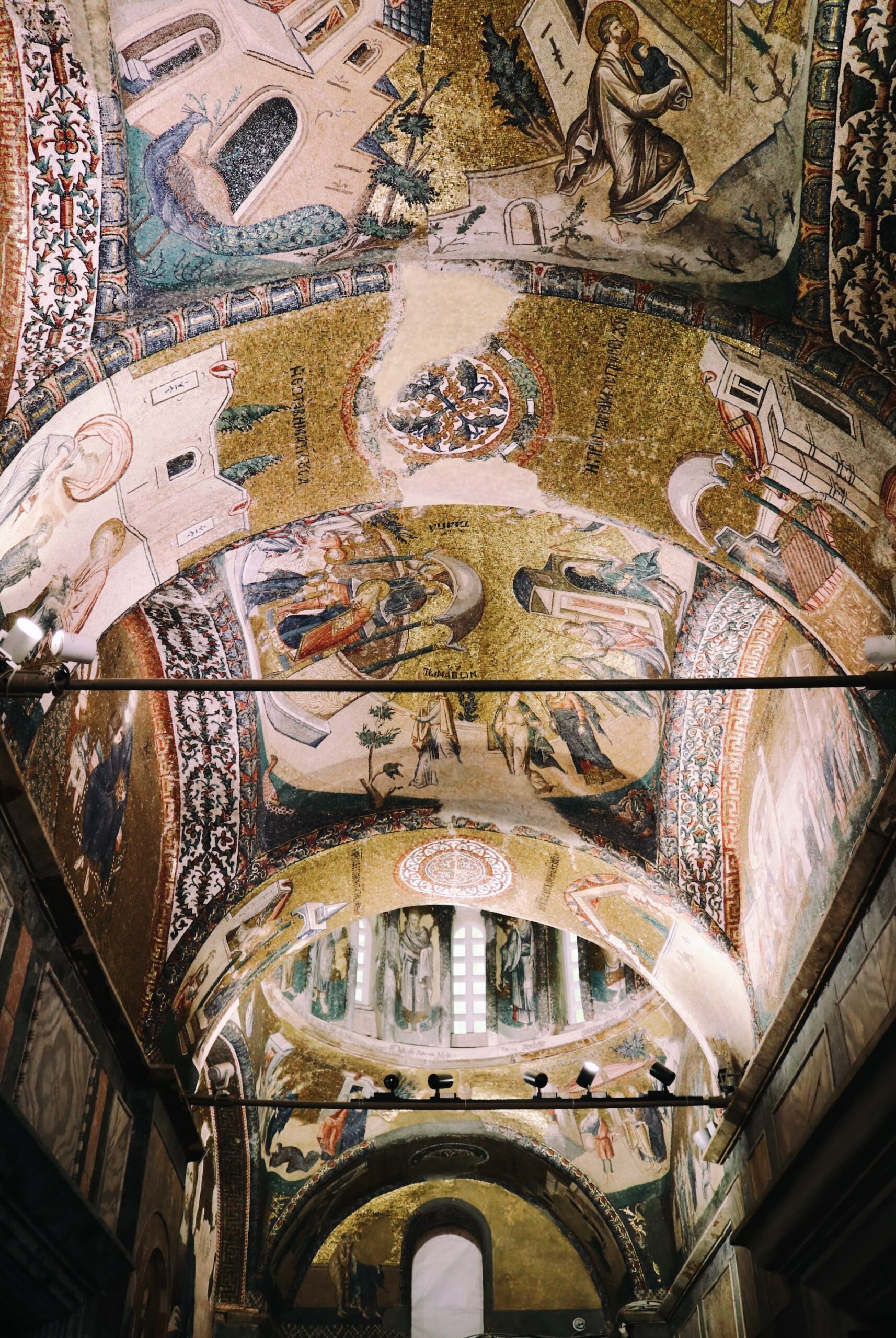 Chora Church dome in Istanbul 