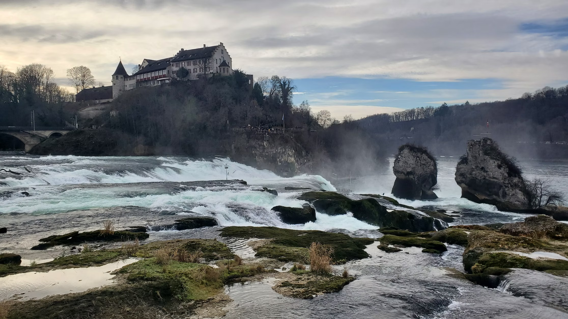 rhine falls budget travel switzerland