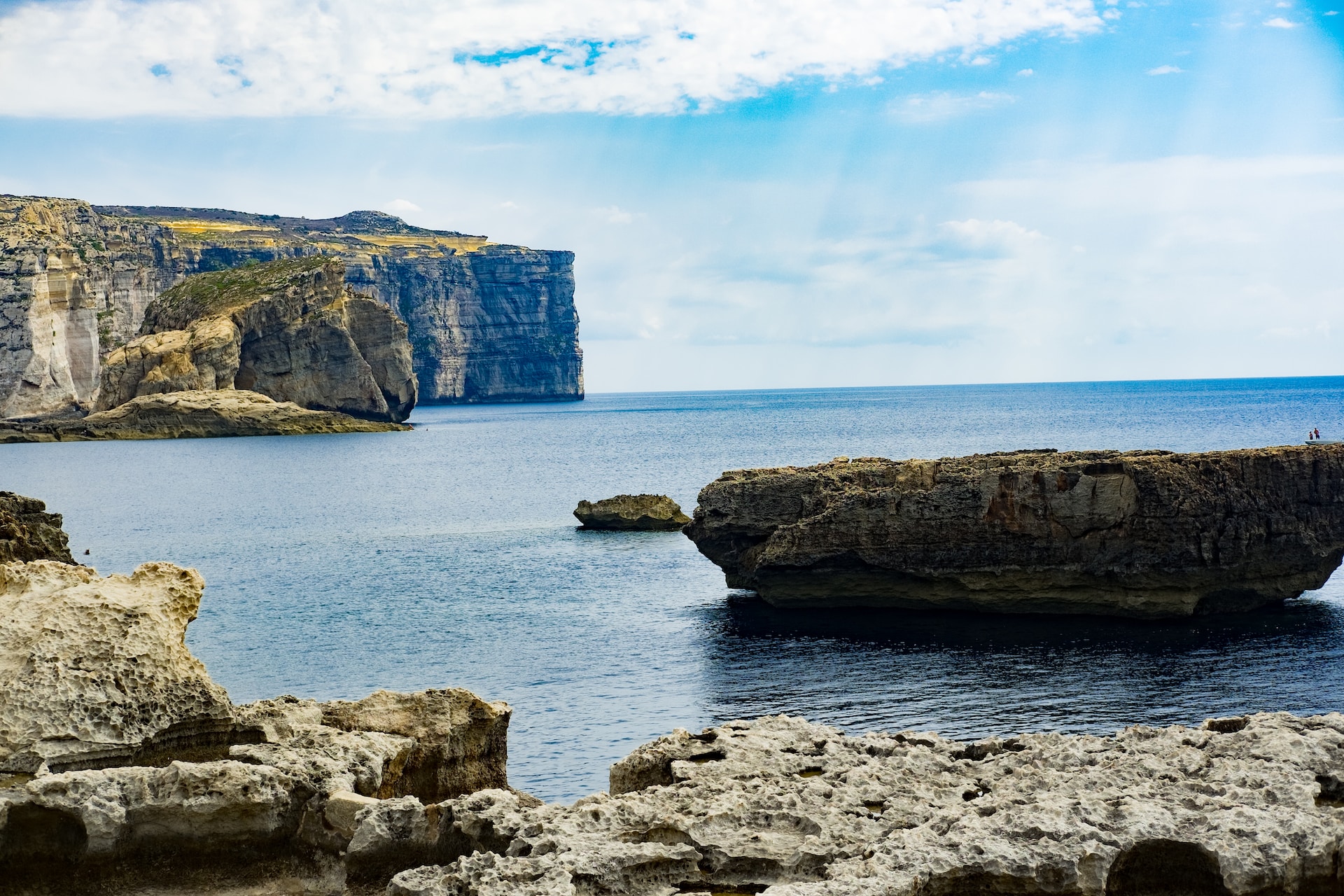 places to visit in Malta Dwejra Bay