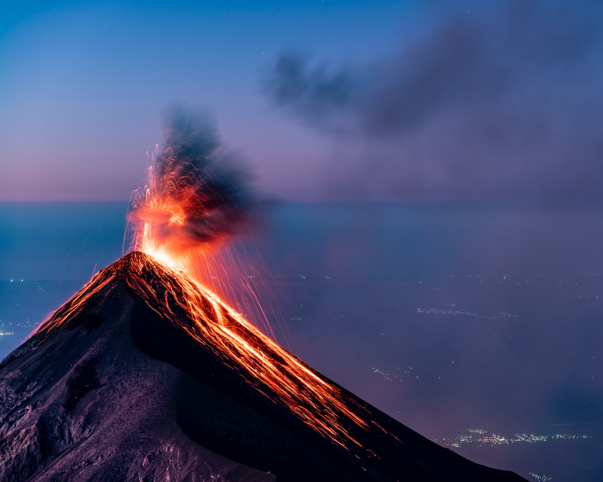 travel to Guatemala Volcan Fuego