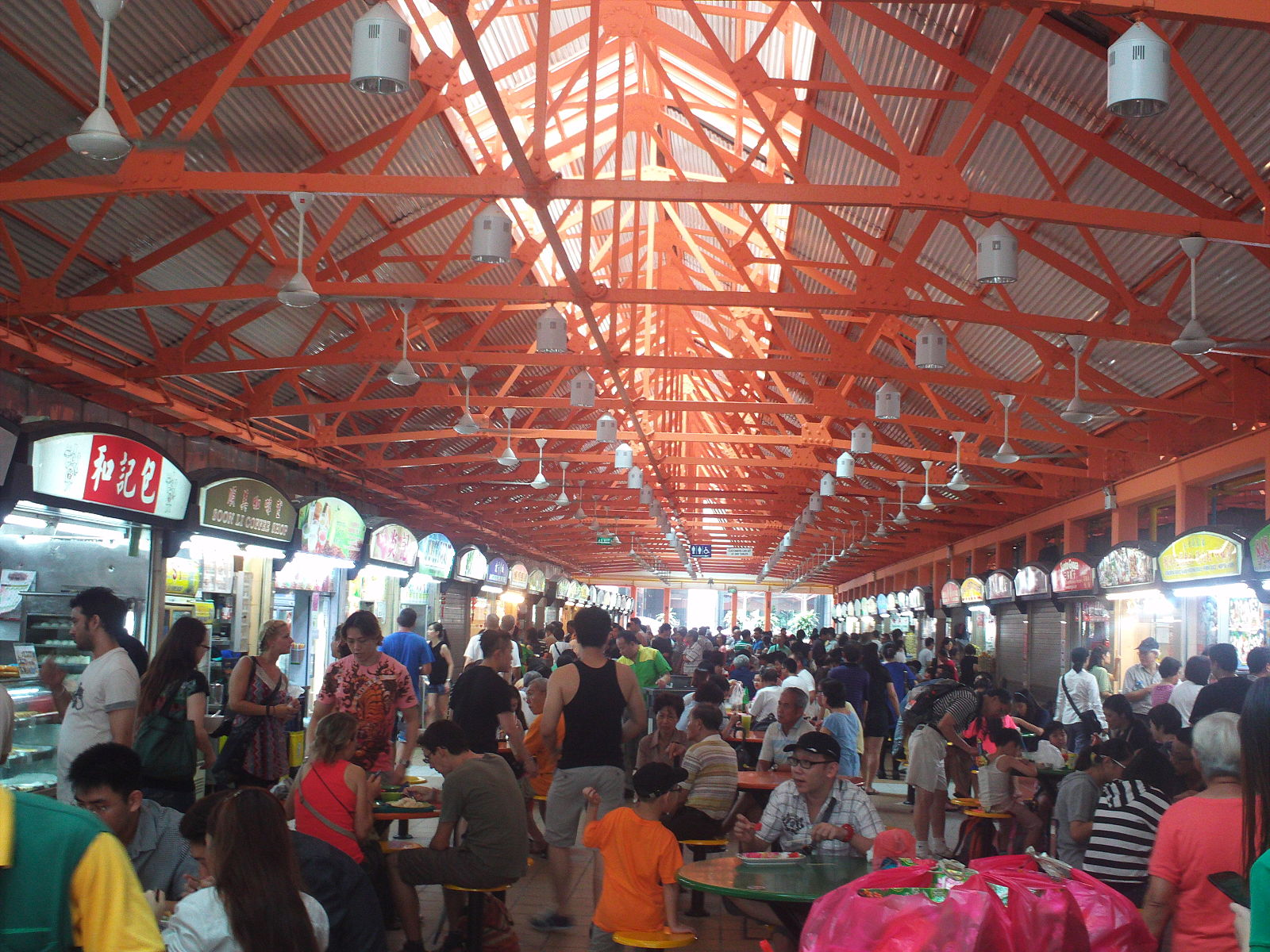 maxwell road hawker centre street food markets singapore