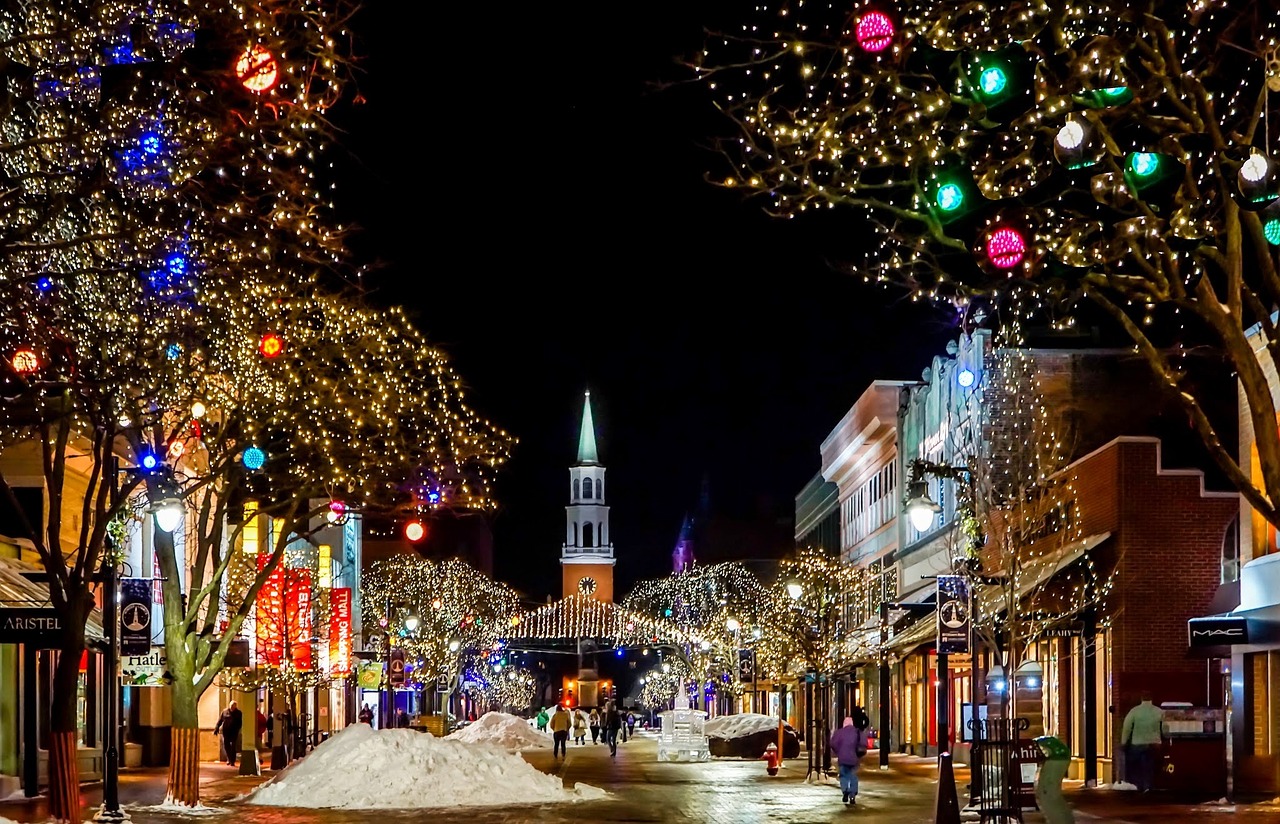 Burlington Vermont winter destinations
