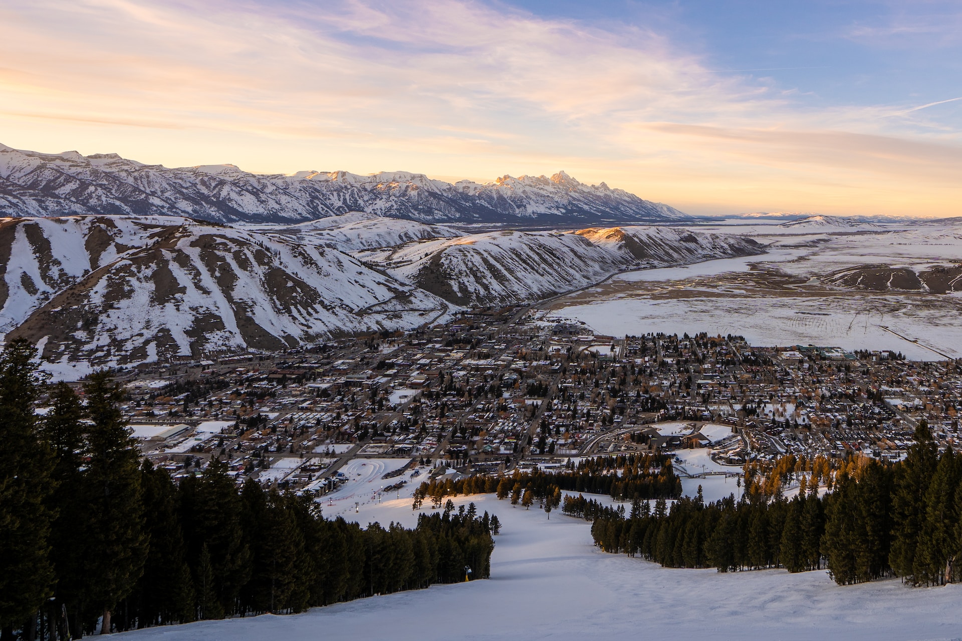best winter vacations in the US Jackson Hole 