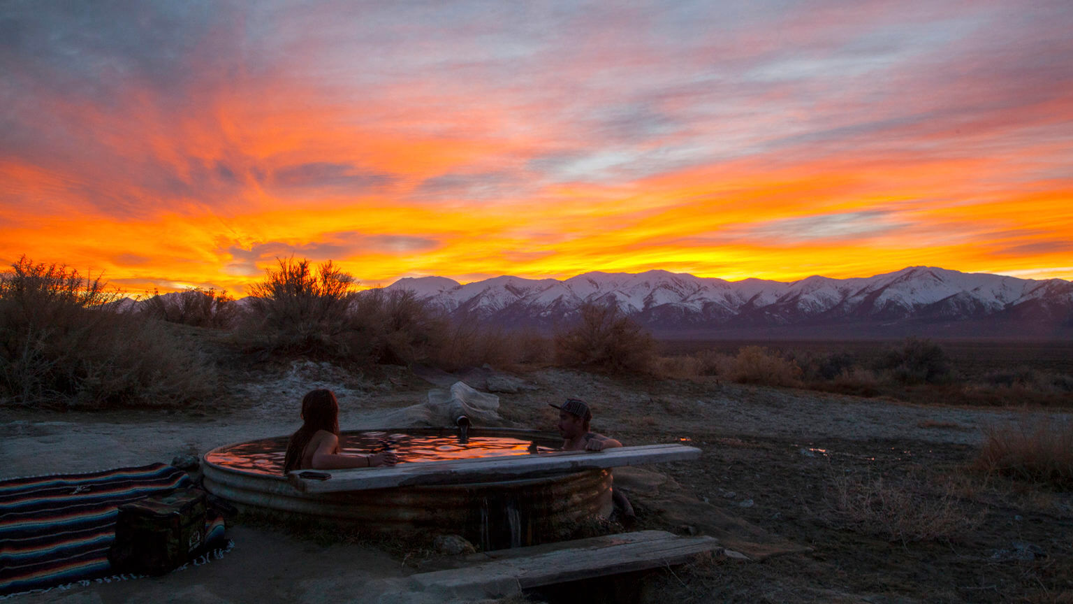 best geothermal springs in the world Spencer Nevada
