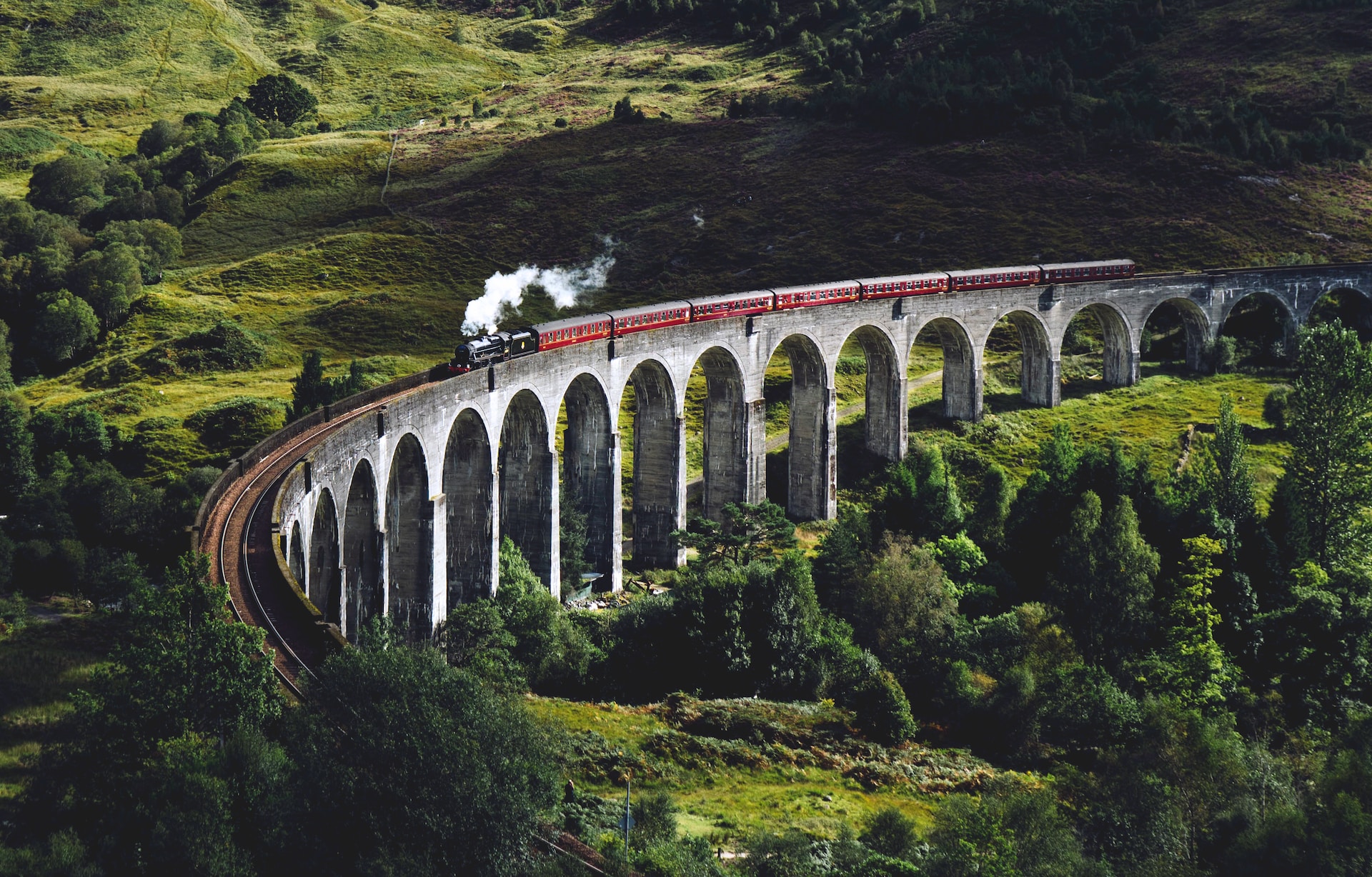 scenic train rides Scotland