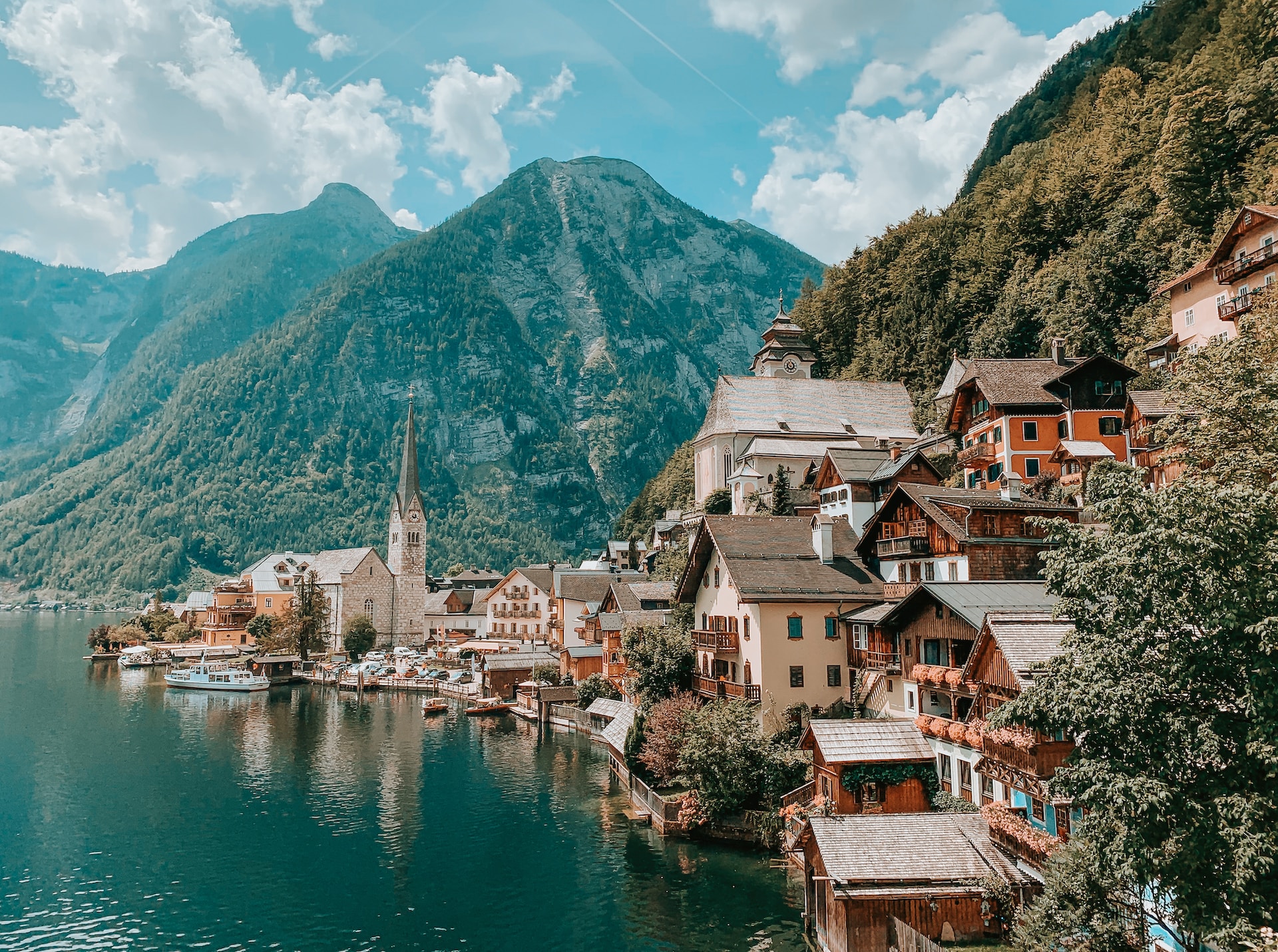 prettiest villages Hallstatt Austria