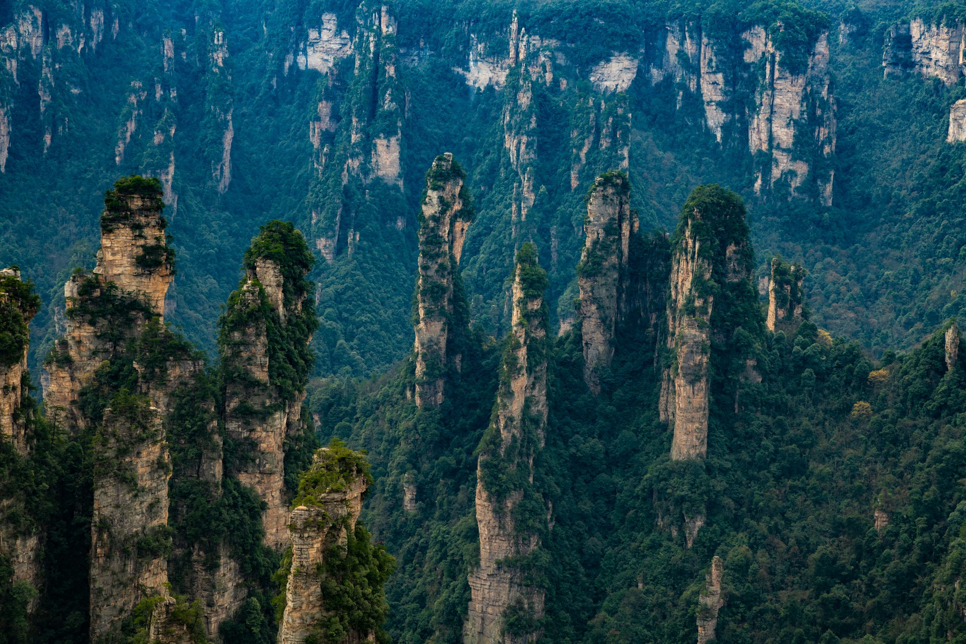 best places to visit in Asia Zhangjiajie National Park China