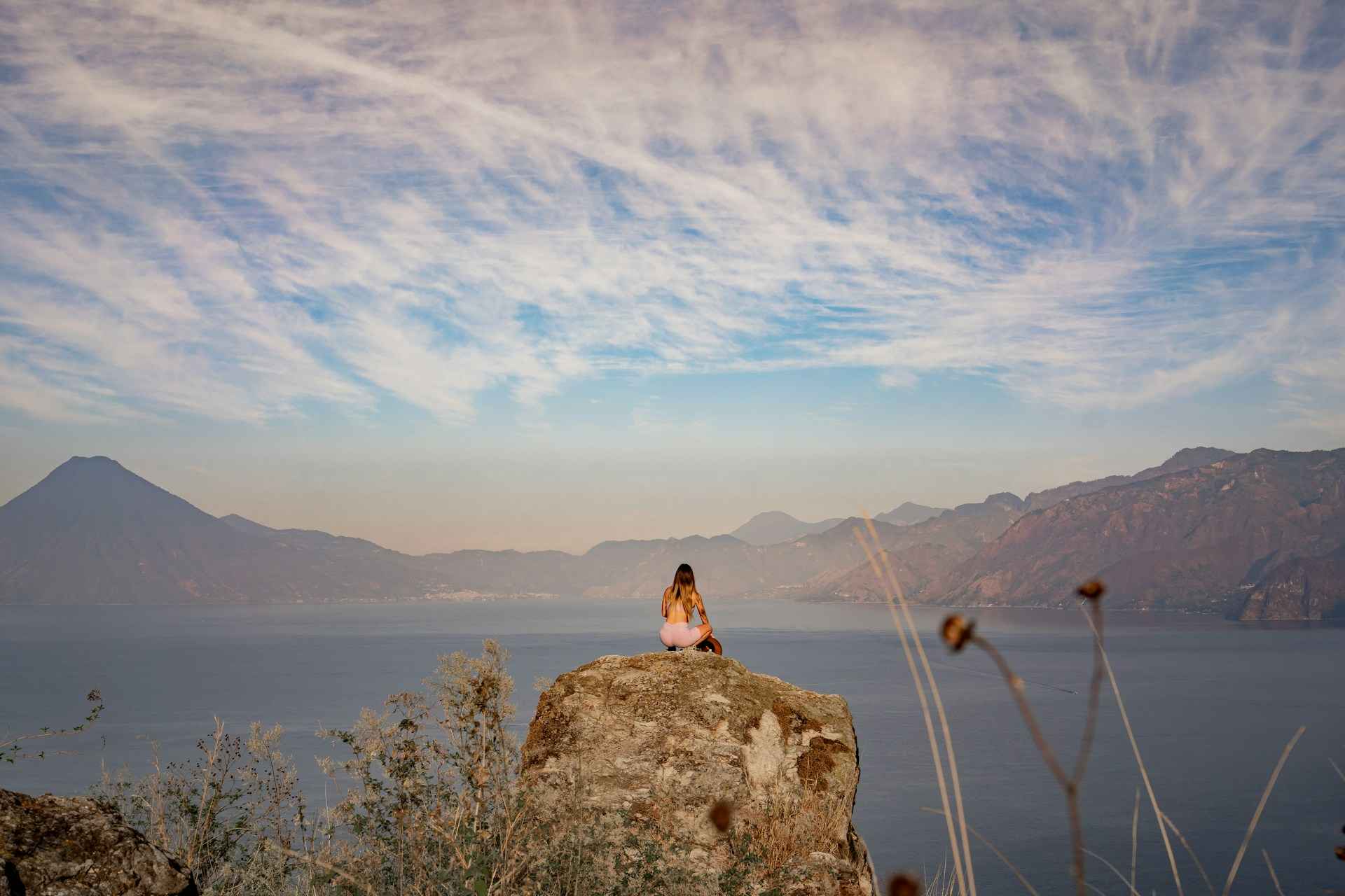 winter destinations in South America Lake Atitlan