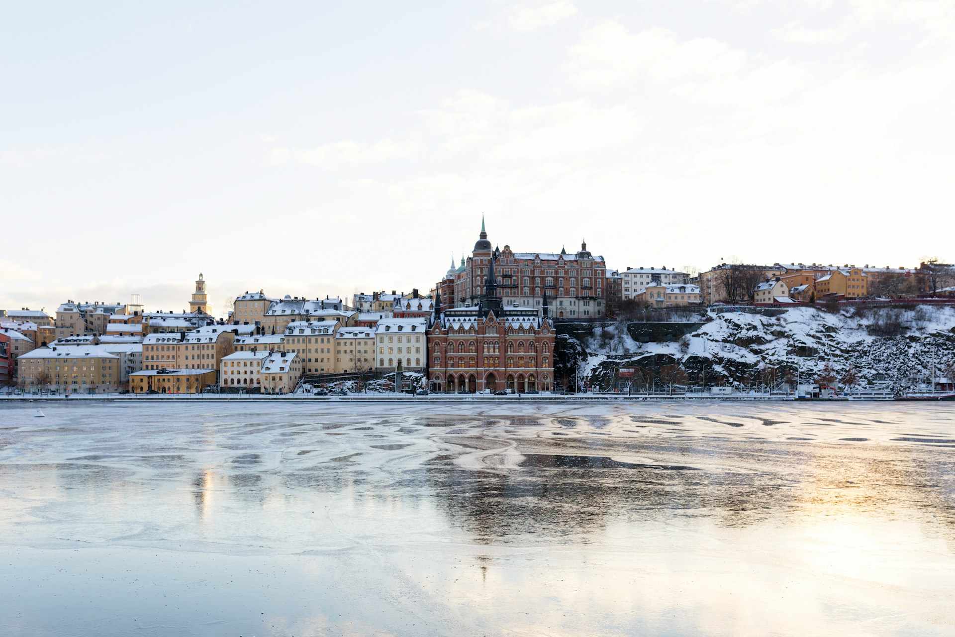winter in Sweden Stockholm