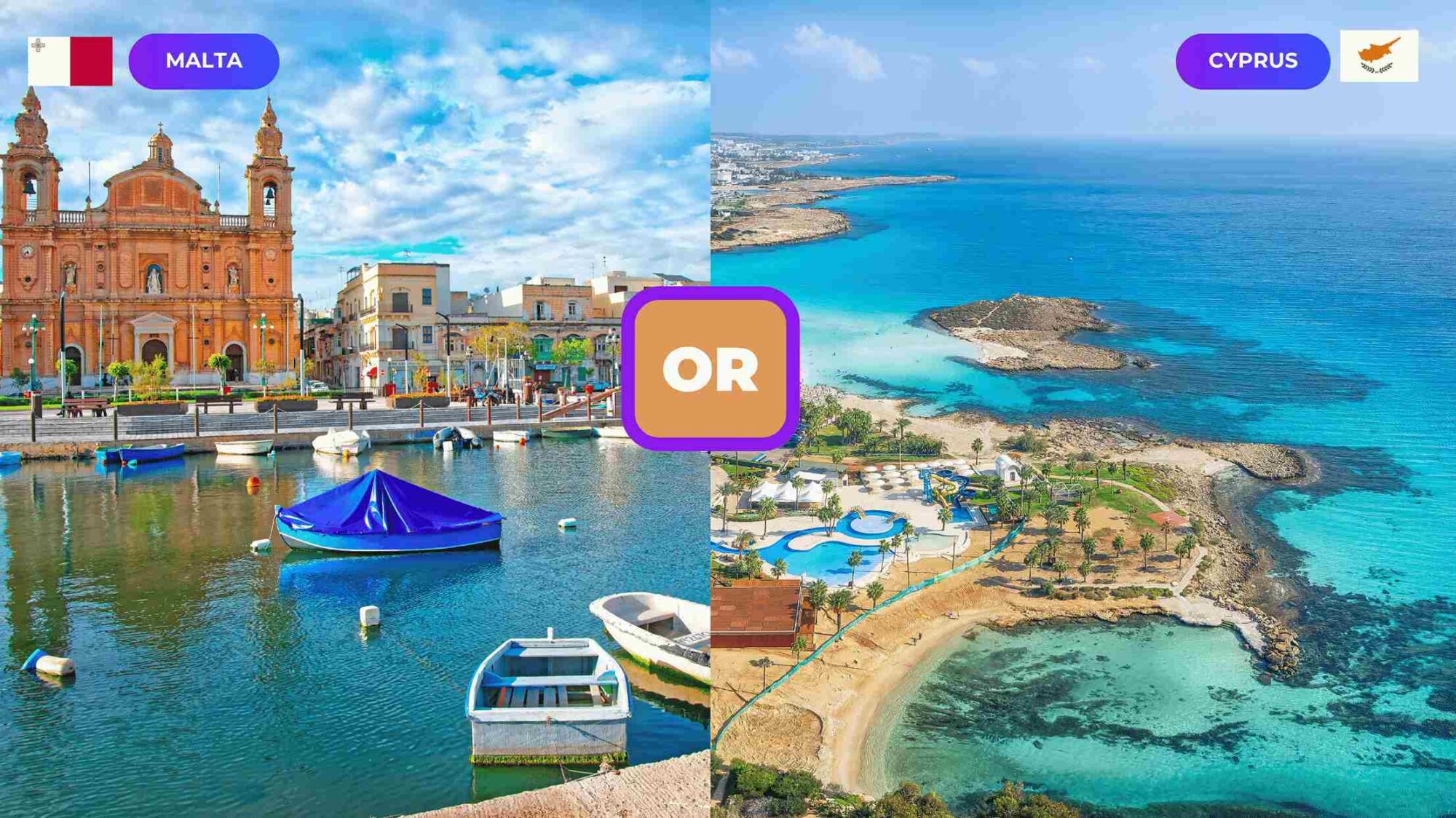 Malta or Cyprus for holiday