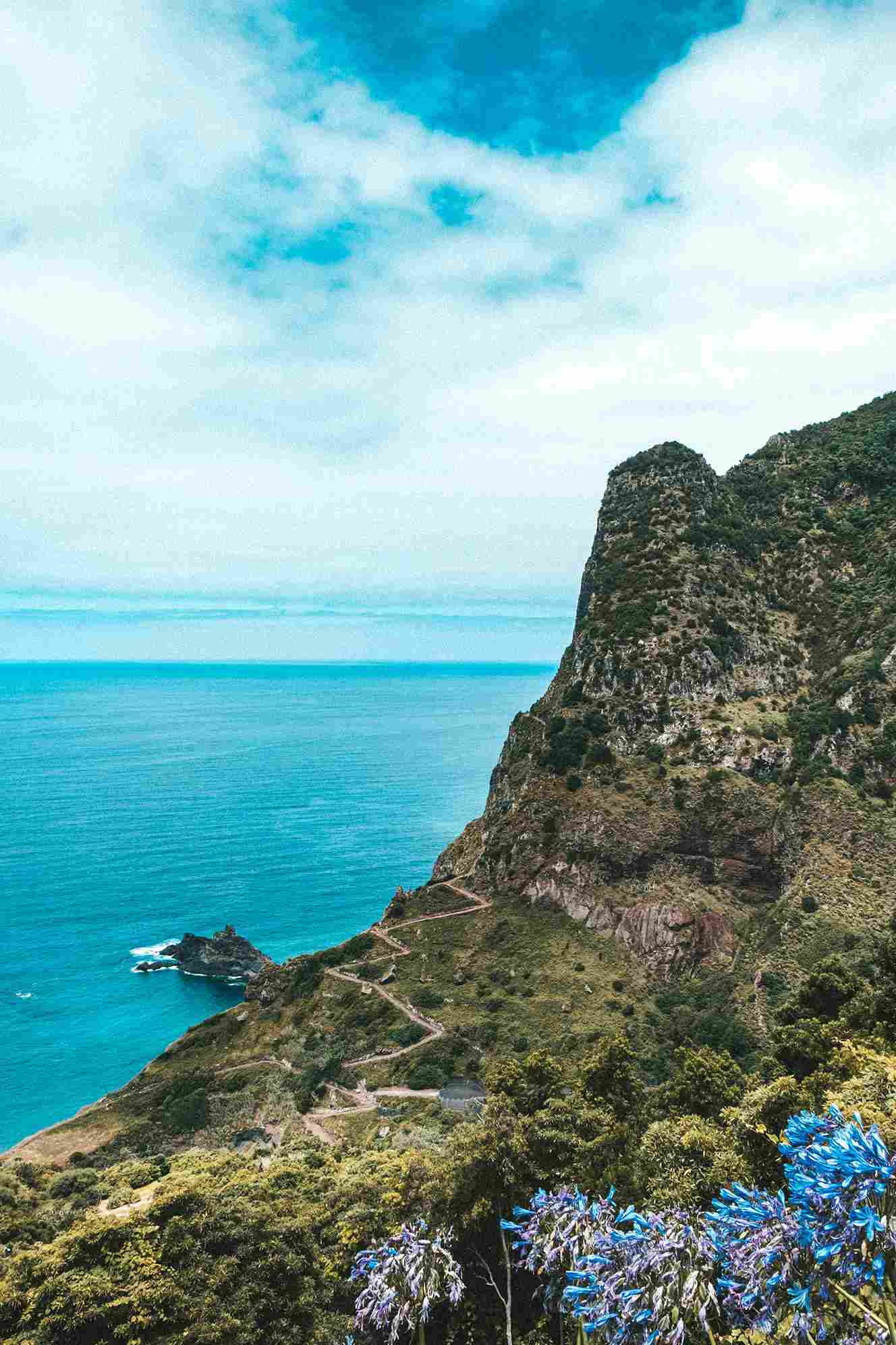 Madeira scenic sea view