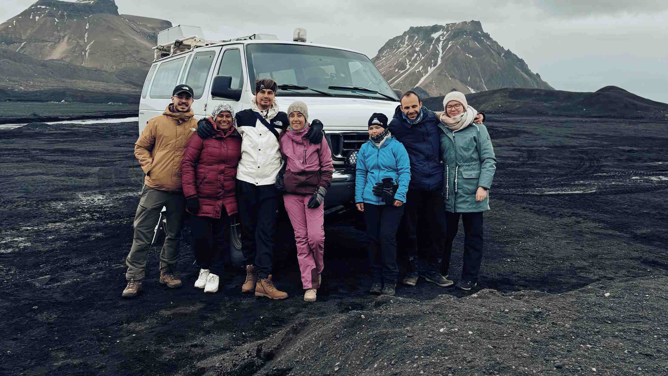 winter in Iceland road trip