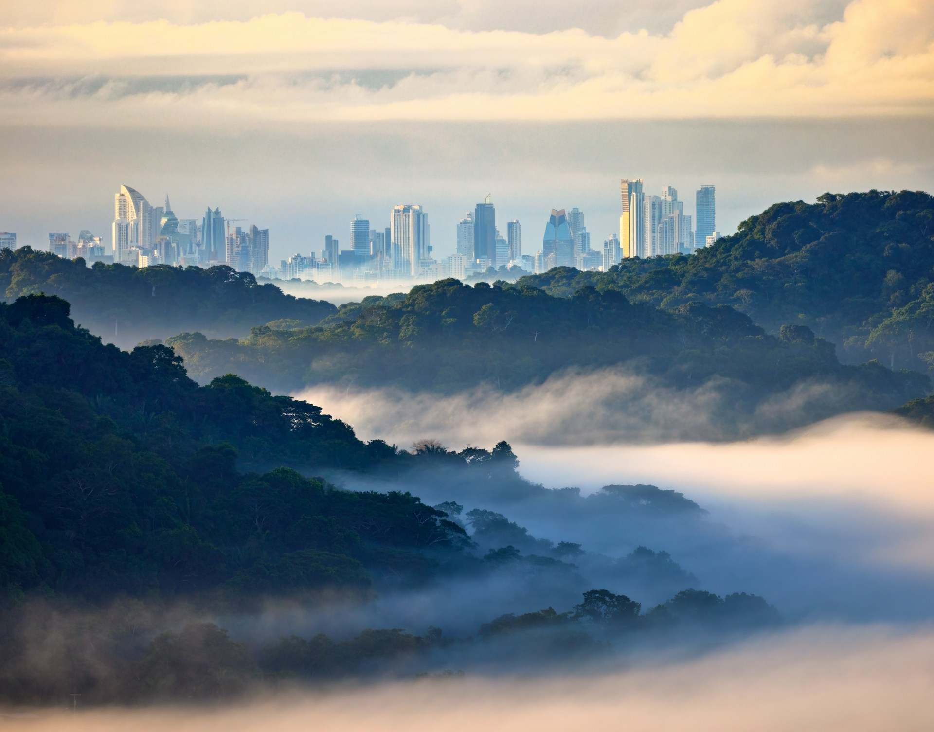 places like Brazil Panama