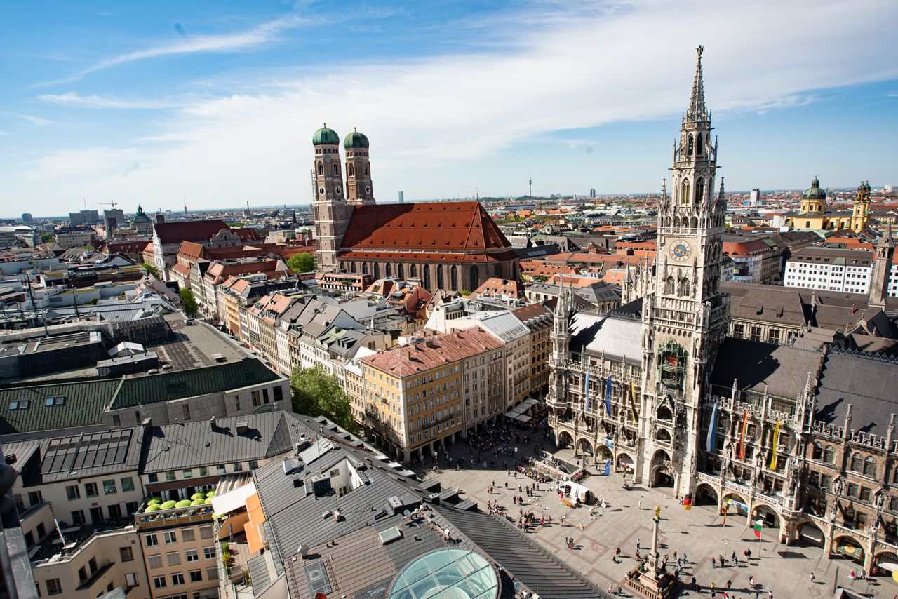 cities like Vienna Munich